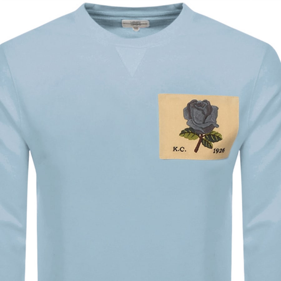 Alternative Image for ProductKent And Curwen 1926 Icon Sweatshirt Blue2